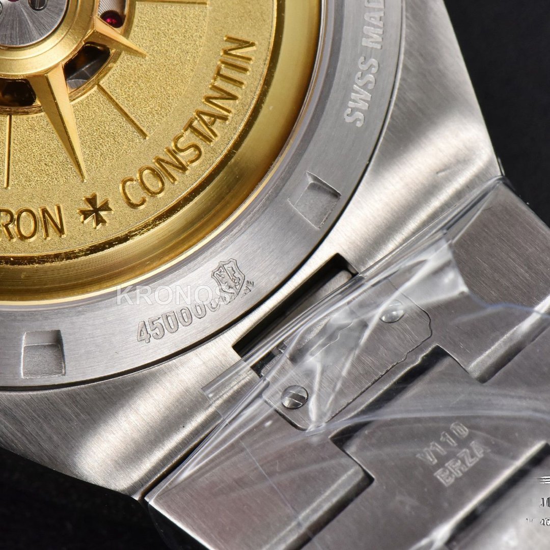 Overseas 4500v 41mm Blue Dial - Authentic Movement