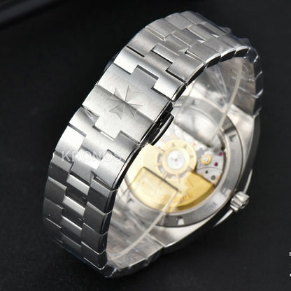 Overseas 4500v 41mm Blue Dial - Authentic Movement