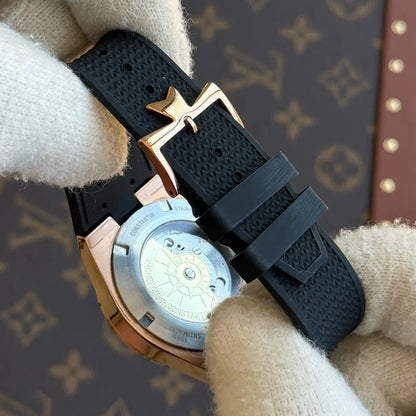 Detalle de maquinaria auténtica Vacheron Constantin Kronos Relojes