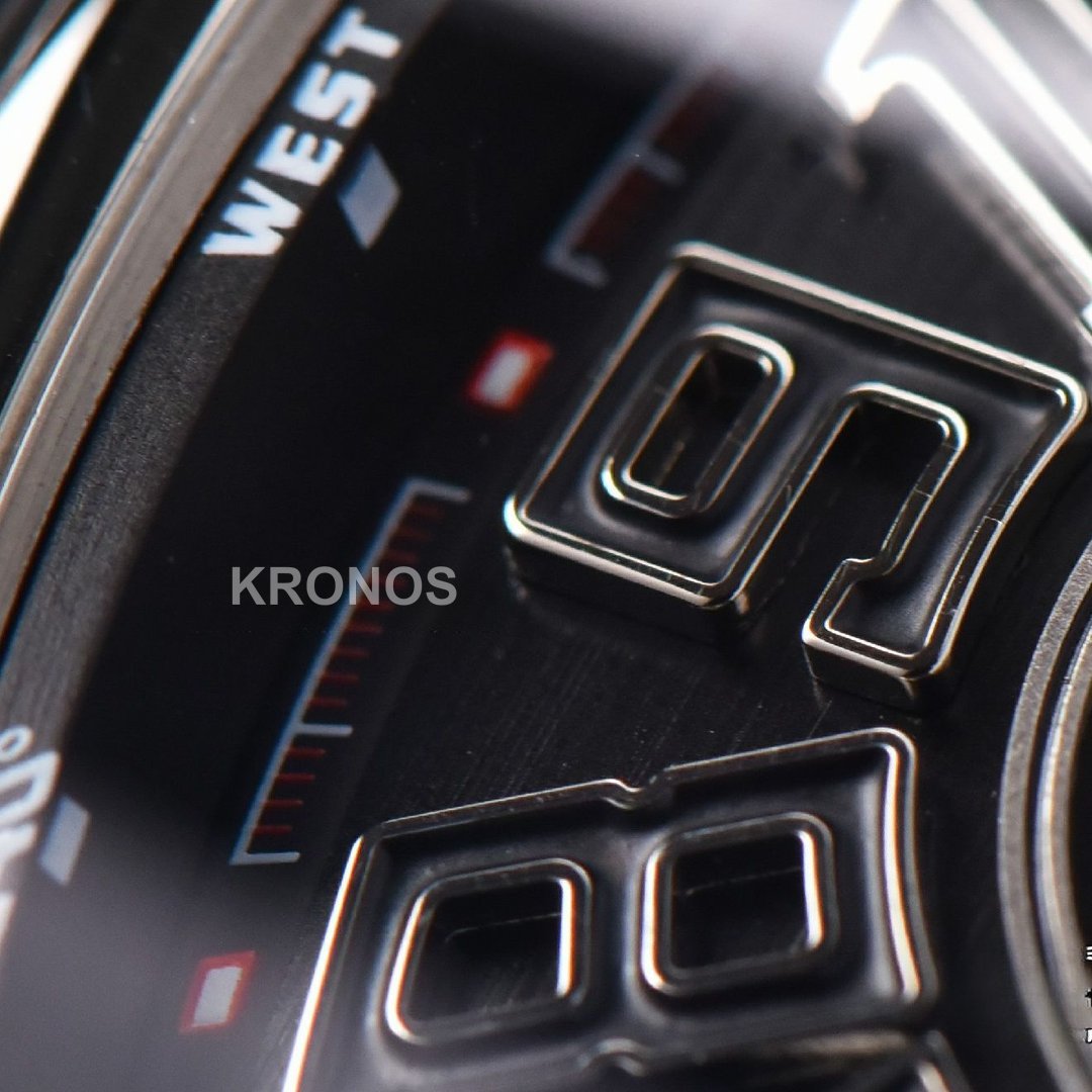 Vanguard 45mm Black Dial Black - Authentic Movement