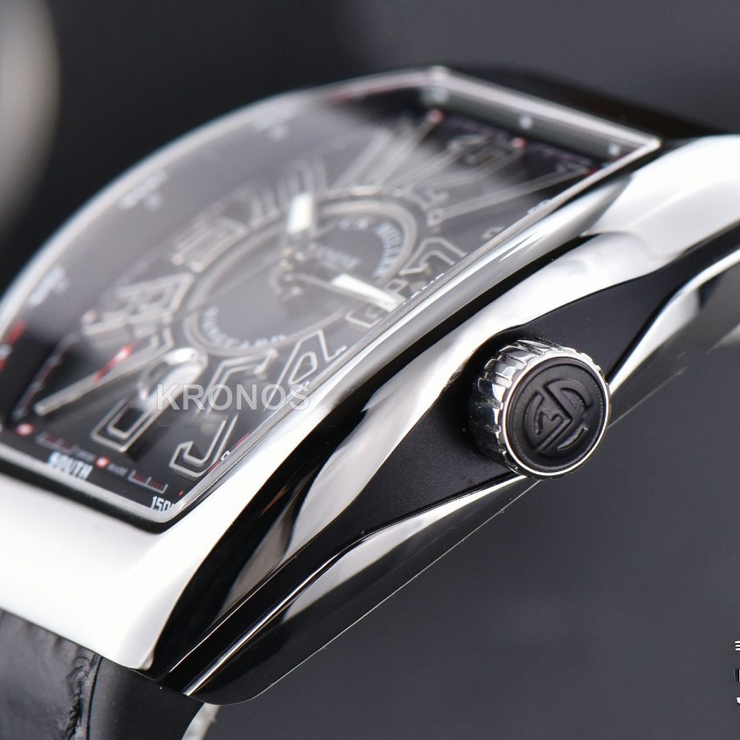 Vanguard 45mm Black Dial Black - Authentic Movement