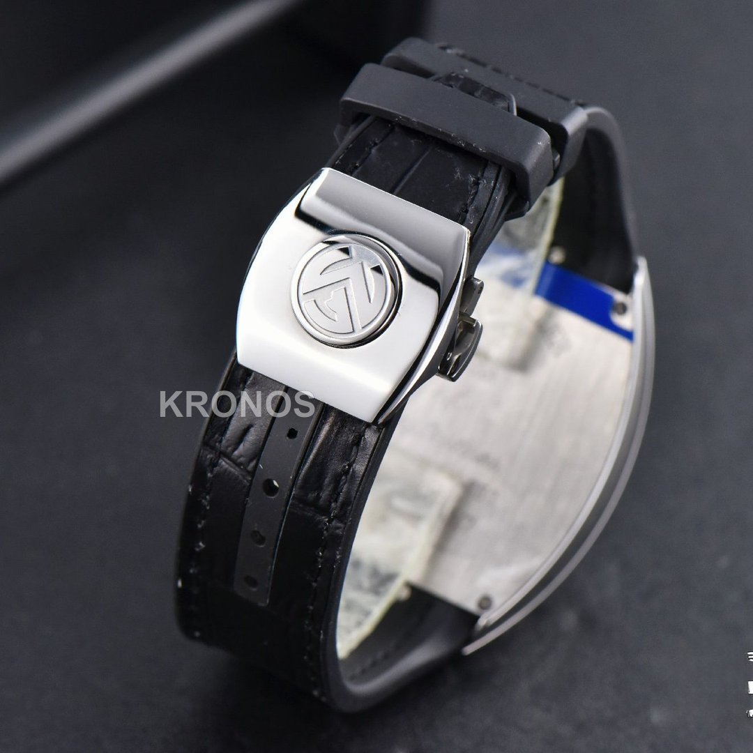 Vanguard 45mm Black Dial Black - Authentic Movement