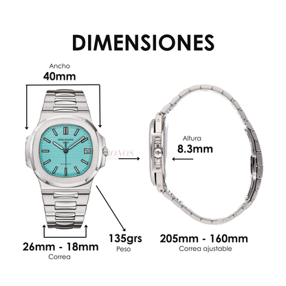 Nautilus Steel – Tiffany Dial Type Patek