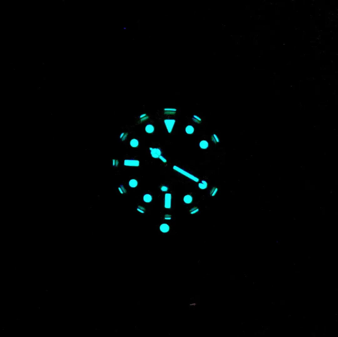 Yacht-Master Oysterflex Black de Kronos Relojes - Luminiscencia en esfera